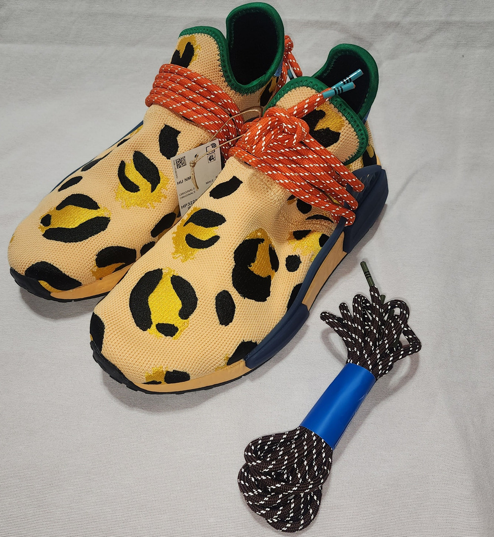 Adidas Pharrell Williams animal print new men's size 9